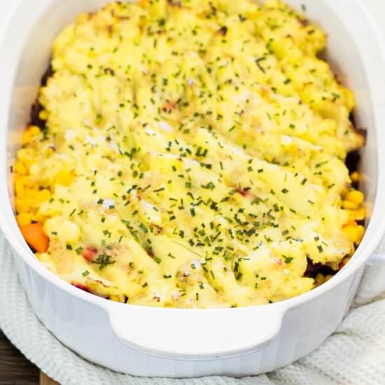 Spicy Caldereta Cottage Pie