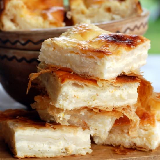 Phyllo Pastry and Yogurt Borek