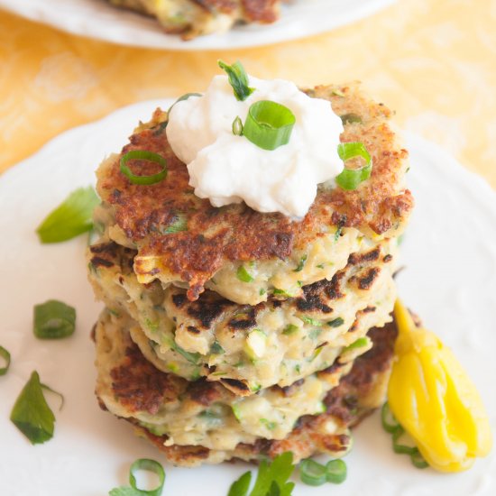 Cauliflower Fritters