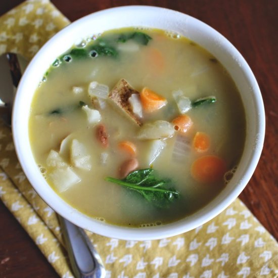 Bean, Potato and Vegetable Soup