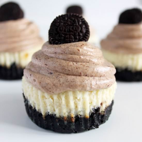 Mini Oreo Cheesecakes – Small Batch