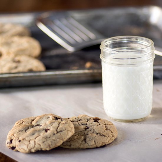 Coconut Walnut Choc Chip Cookies