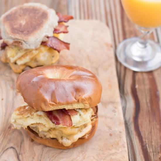 French Toast Breakfast Sandwich