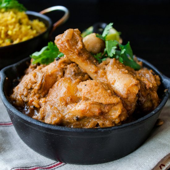 Bengali Bhuna Chicken- Kosha Murgi