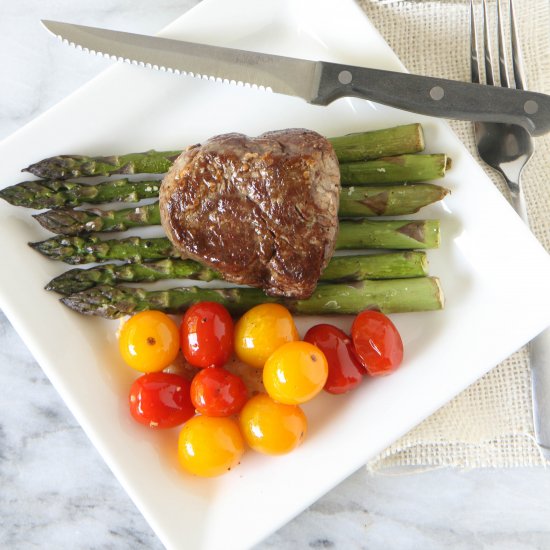 Restaurant-Style Steak Dinner