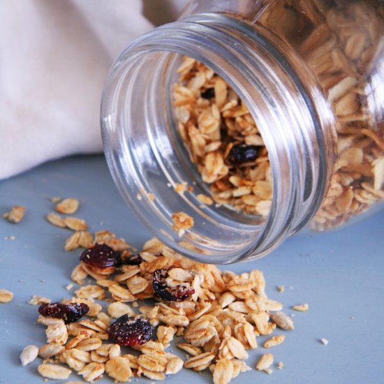 Cranberry Coconut Granola