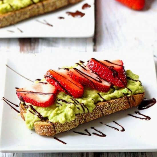 Strawberry & Avocado Toast