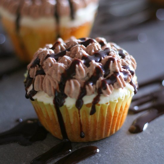 Cannoli Cupcakes