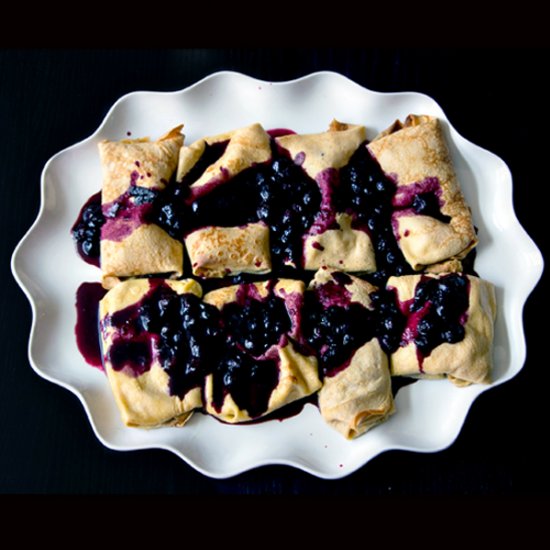 Blueberry Blintzes