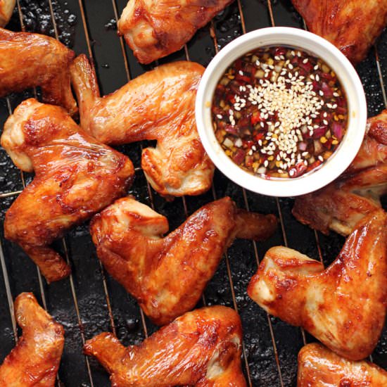 Korean-Style Crispy Chicken Wings