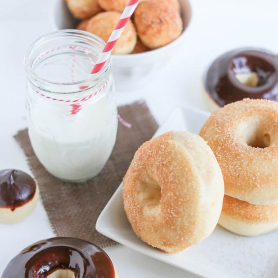 Vanilla Bean & Buttermilk Doughnuts