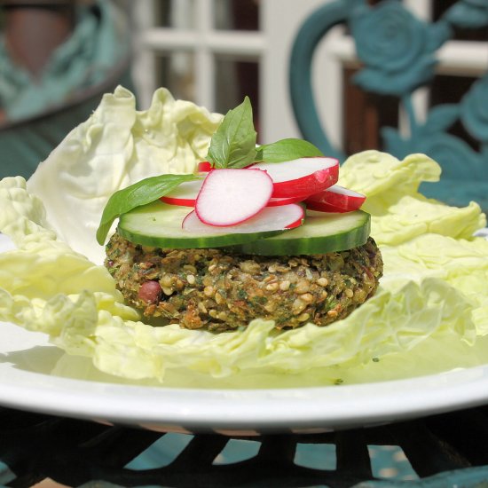 Adzuki Bean Burgers