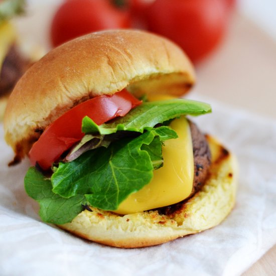 Grilled Mushroom Sliders