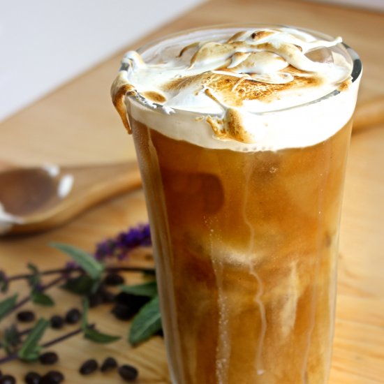 Toasted Marshmallow Iced Coffee