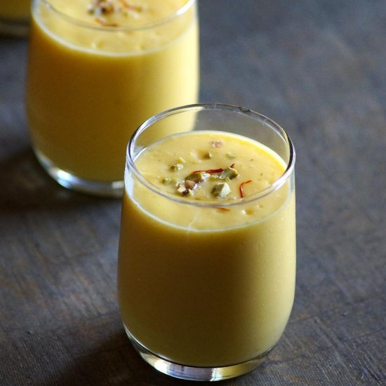 Mango Kesar Lassi Recipe