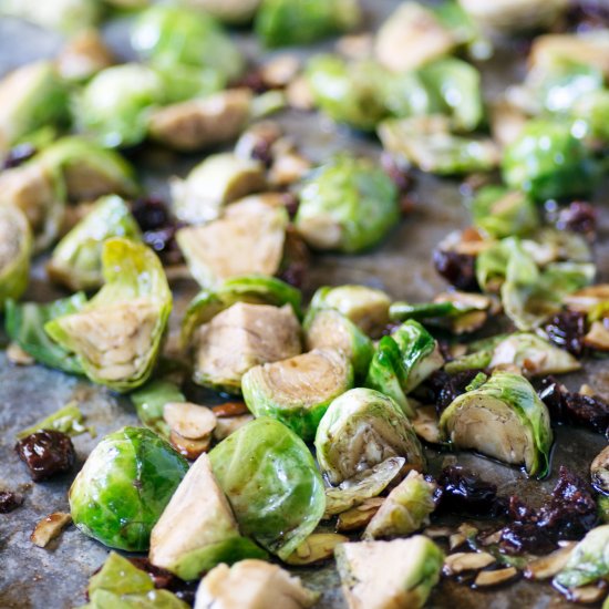 Oven Roasted Brussels Sprouts