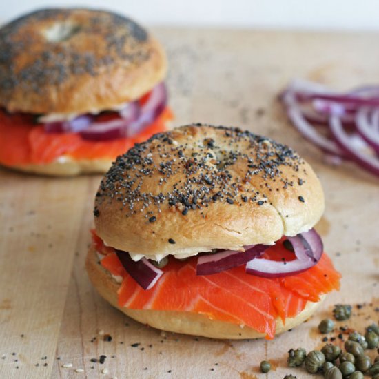 Bagel and Lox, an Early Obsession