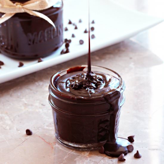 Easy-Made Hot Fudge Sauce