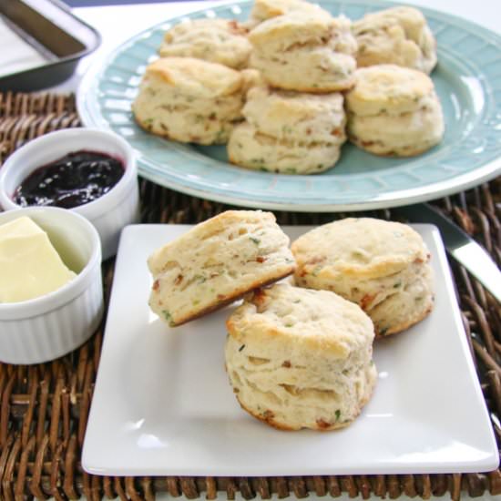 Buttermilk Bacon Biscuits