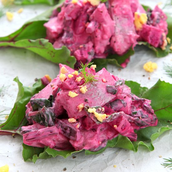 Herring and Beetroot Salad