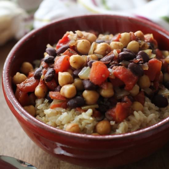 Jamaican Chickpea Stew