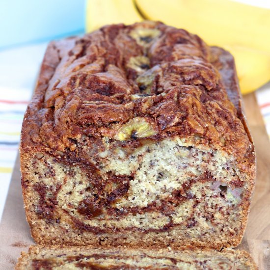 Cinnamon Swirl Banana Bread