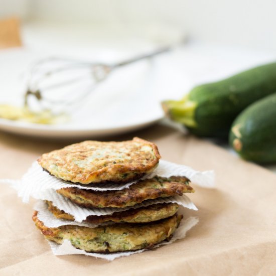 Zucchini-Pesto Fritters