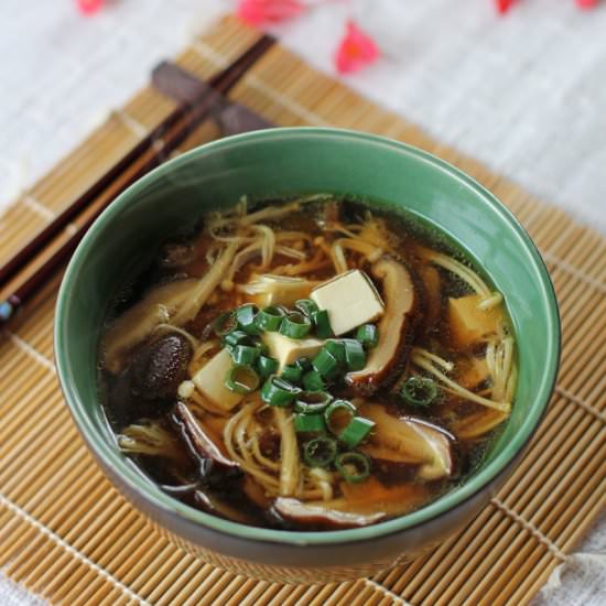 Japanese Mushroom, Tofu Vermicelli