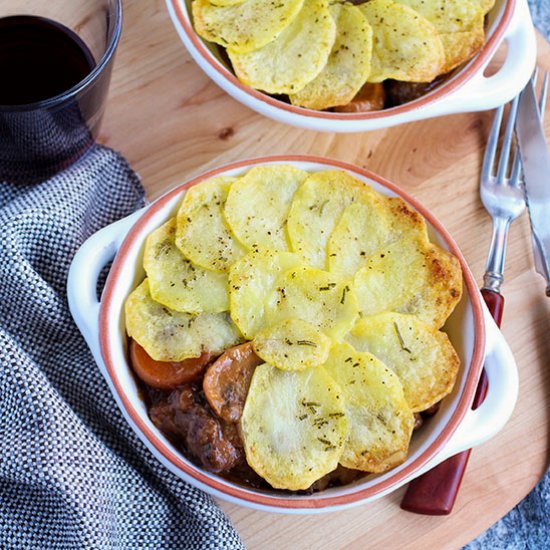 Beef and Sherry Pies