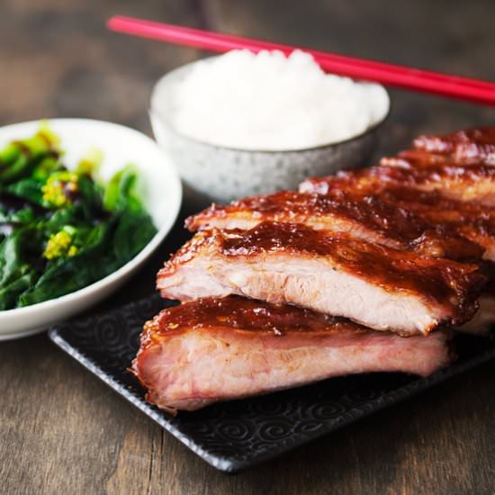 Chinese-Style Honey Hoisin BBQ Ribs