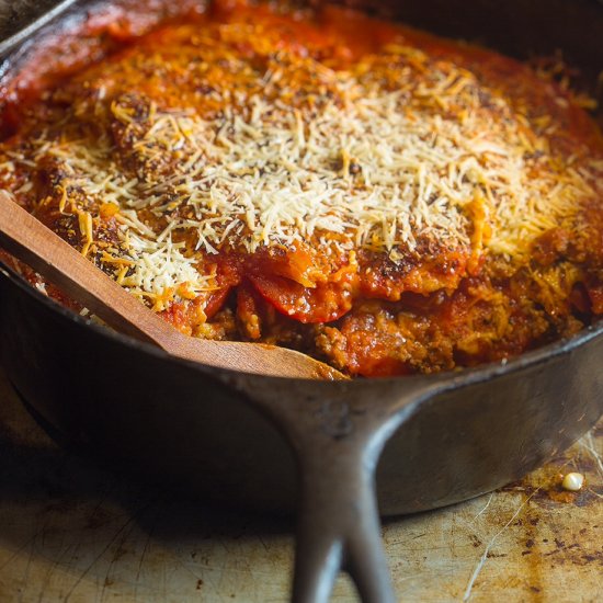 Paleo Acorn Squash Lasagna