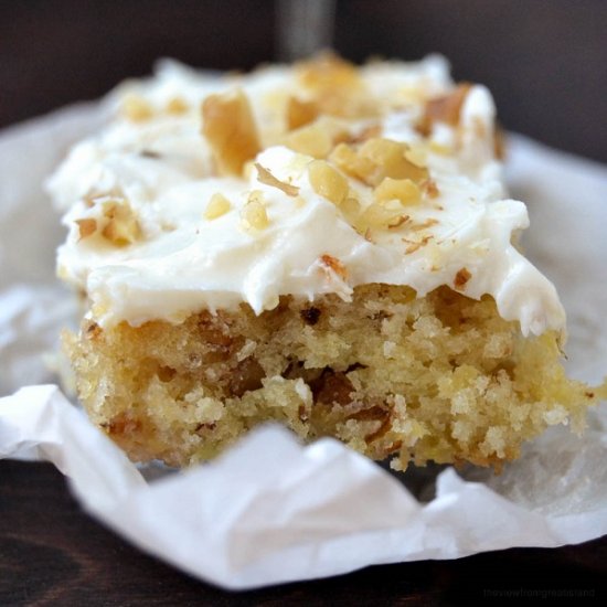 Hummingbird Cake Bars