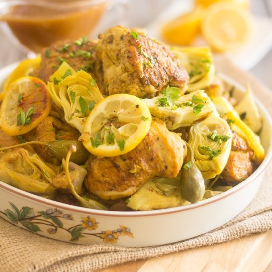 Lemon Artichoke Chicken