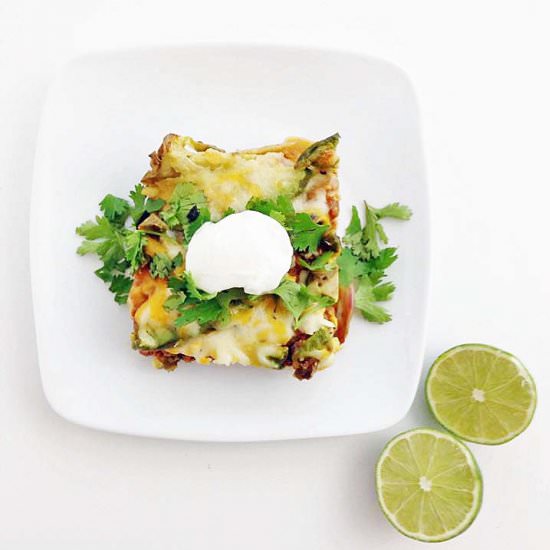 Turkey Enchilada Bake