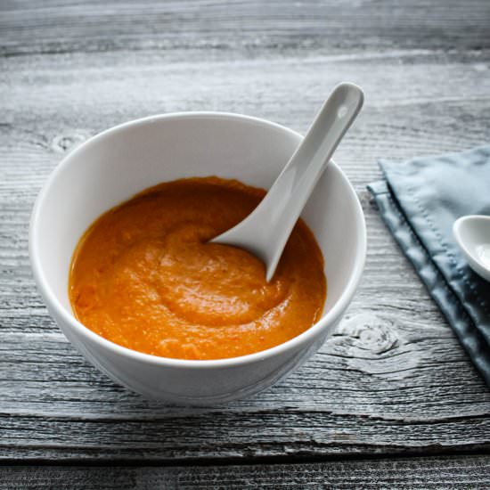 Roasted Tri-Pepper Soup