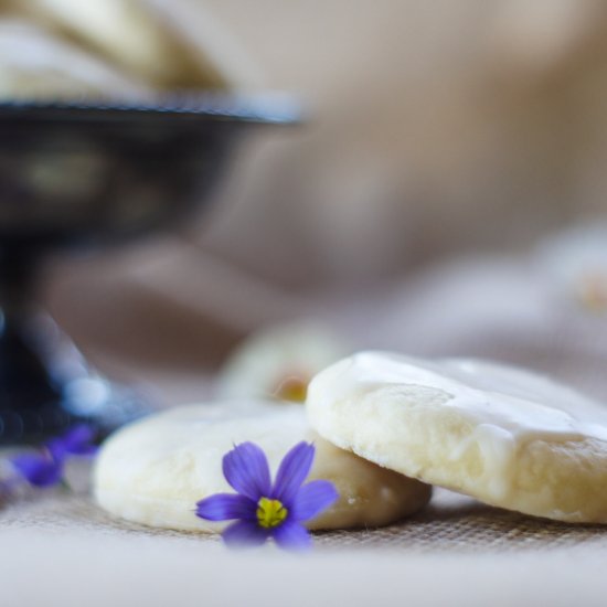 Lemon Glazed Sugar Cookies