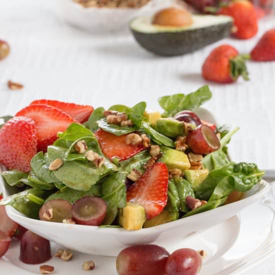 Strawberry Spinach Salad