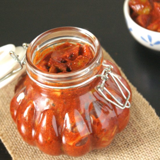 Mango Pickle (South Indian Style)