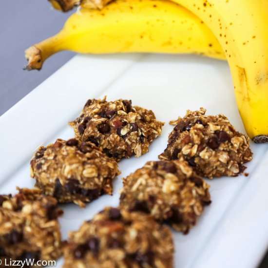 Oatmeal Banana Choc. Chip Cookies