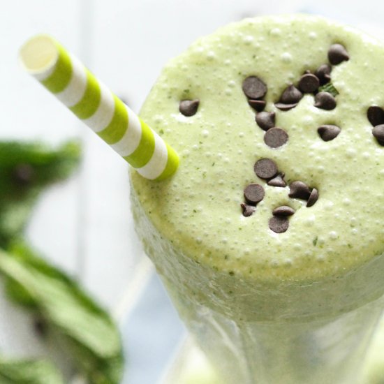 Mint Chip Milkshake (Vegan, GF)