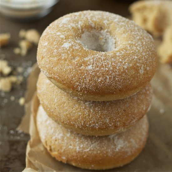 Baked Grapefruit Buttermilk Donuts