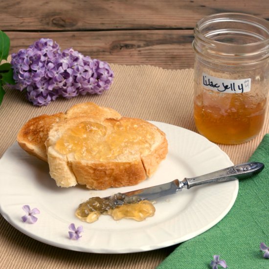 Edible Flowers! Lilac Blossom Jelly