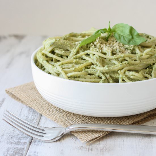 Lemon Hemp Seed Pesto