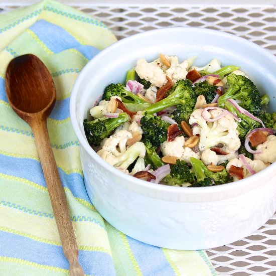 Bacon-Horseradish Broccoli Salad