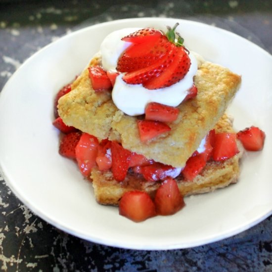 Brown Sugar Strawberry Shortcake