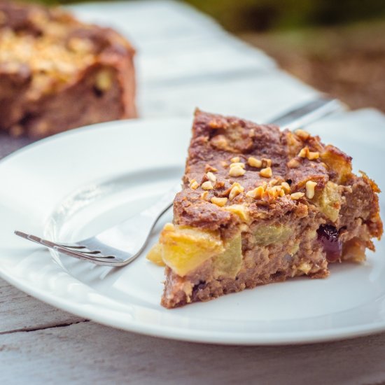 Vegan apple cake