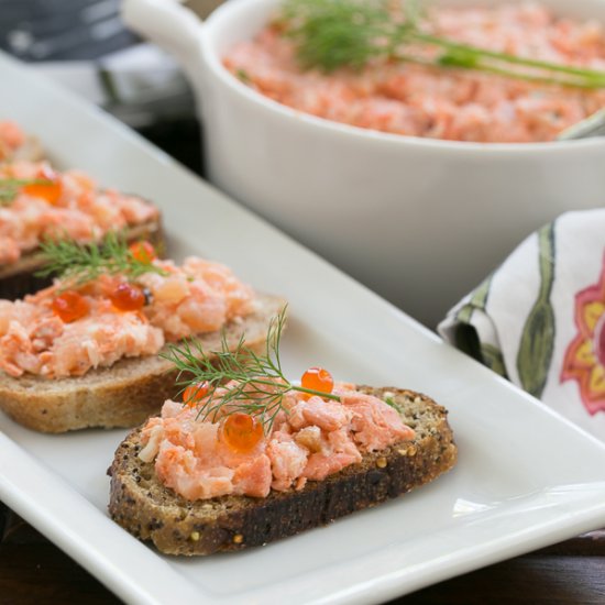 Salmon Rillettes