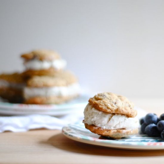 Cookie Ice Cream Sandwiches