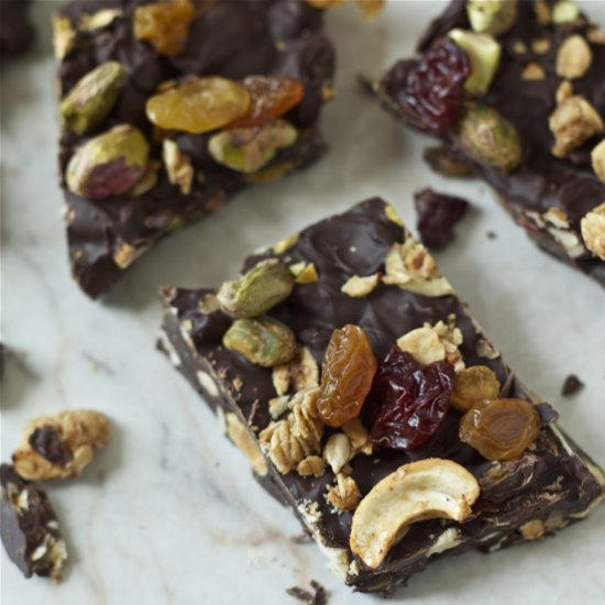 Chocolate Granola Bark