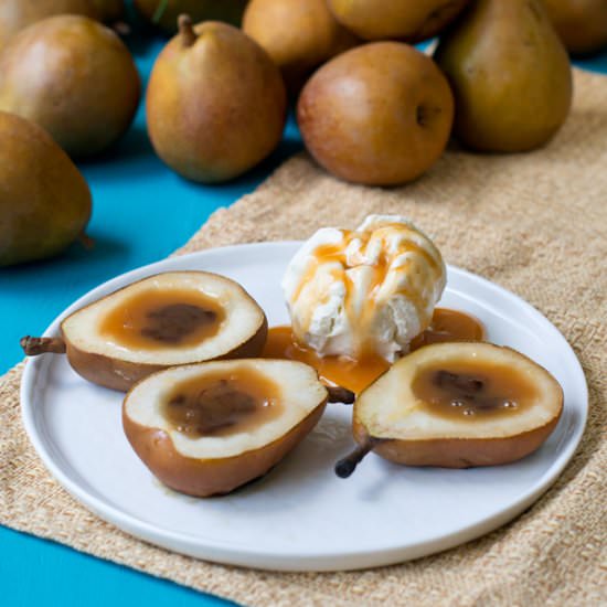 Grilled Dessert Pears